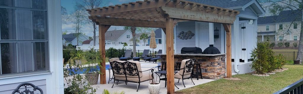 Pergolas & Living Areas